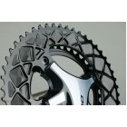 AbsoluteBlack premium OVAL ROAD 110/4 BCD chainring 52/36T